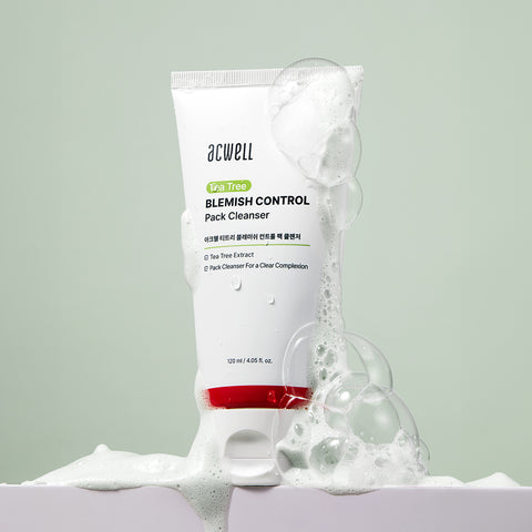 Acwell Tea Tree Blemish Control Pack Cleanser 120ml