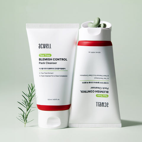 Acwell Tea Tree Blemish Control Pack Cleanser 120ml