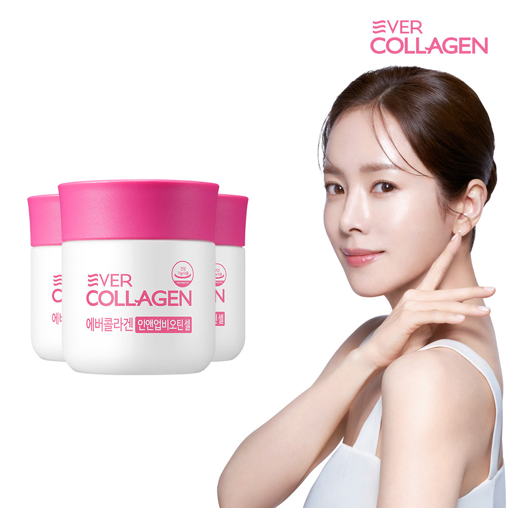 Newtree Ever Collagen In&Up Biotin Cell 750 mg x 56 Tablets (3 Pack)