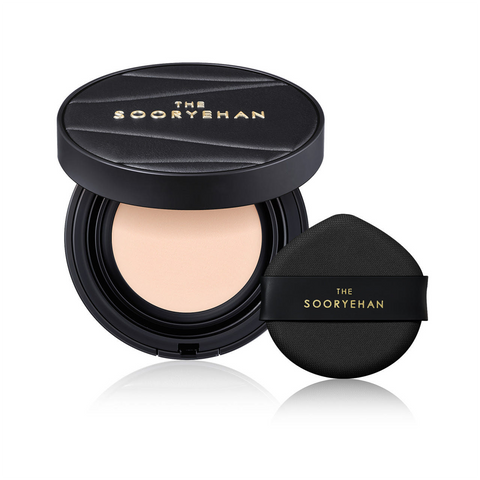 Sooryehan The Black Tension Fit Mesh Cushion + The Black Serum 30ml (2-Piece Set)