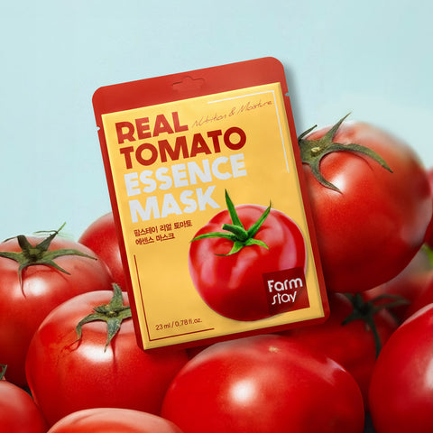 Farmstay Real Tomato Essence Mask 23ml (10 Sheets)