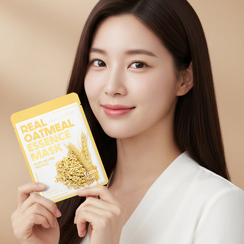Farmstay Real Oatmeal Essence Mask 23ml (10 pcs)