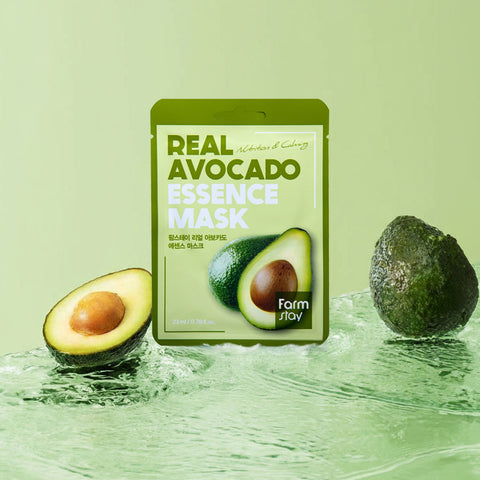 Farmstay Real Avocado Essence Mask 23ml (10 Pack)