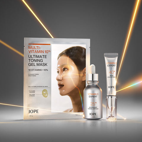 IOPE Multi Vitamin 10% Toning Gel Mask 30g (5-Pack)