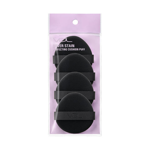 VDL Coverstain Perfecting Cushion Puffs (4 Pack)