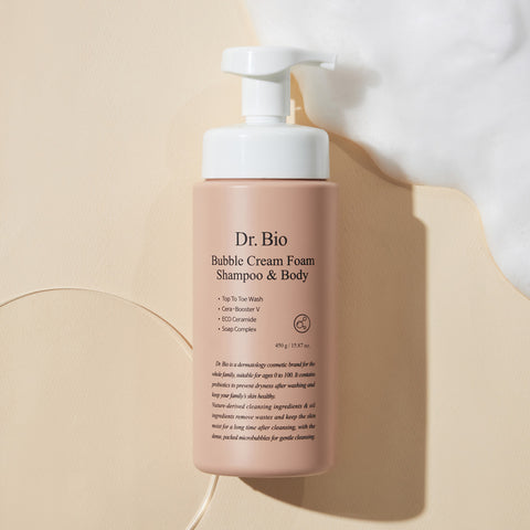 Dr.Bio Bubble Shampoo & Body Wash 450g