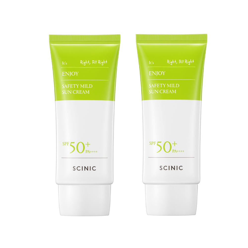 SCINIC Enjoy Safety Mild Sun Cream SPF50+ 50g (2 Pack)