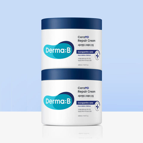 Derma:B Cera-MD Repair Cream 430ml (2 Pack)