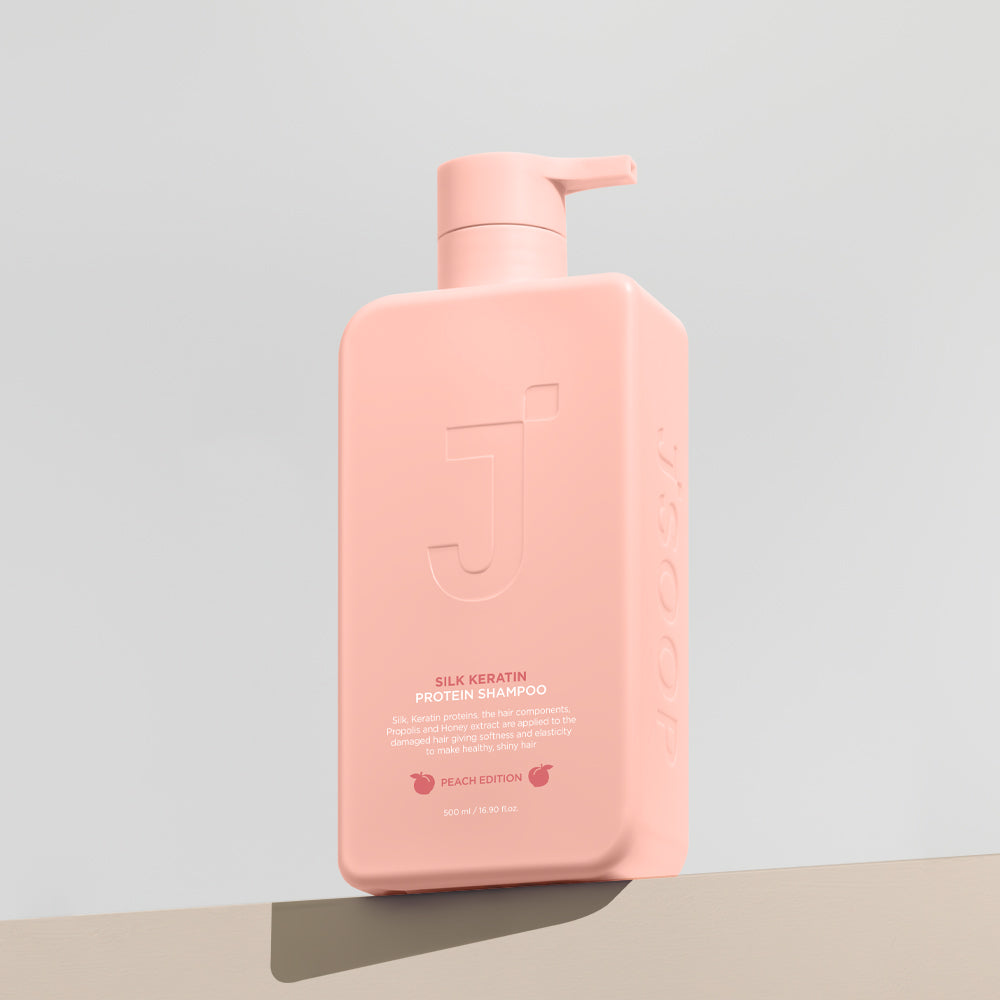 Jsoop Silk Keratin Peach Edition Protein Clinic Mild-Acid Shampoo 500ml