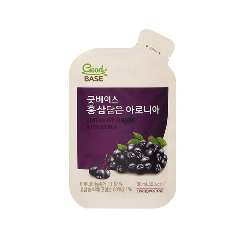 JungKwanJang Good Base Aronia with Red Ginseng 50ml x 30 Sachets