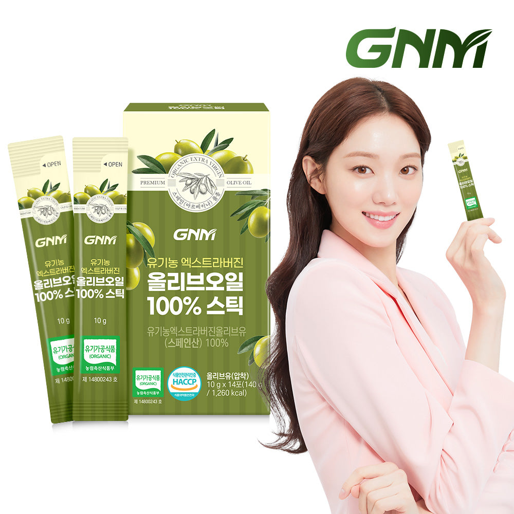 GNM Organic Extra Virgin Olive Oil Sticks 140ml (14Sachets)