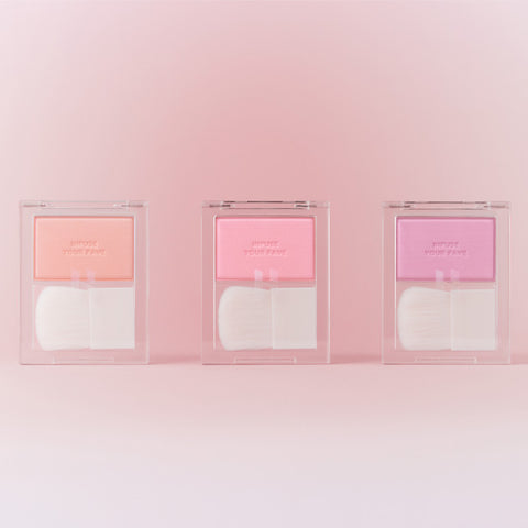 Holika Holika My Fave Infusing Blush 5.5g (Includes Blush Puff)