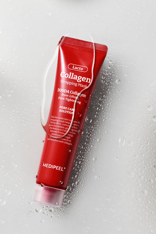 Medipeel Red Lacto Collagen Wrapping Mask 70ml (with Dual Brush)