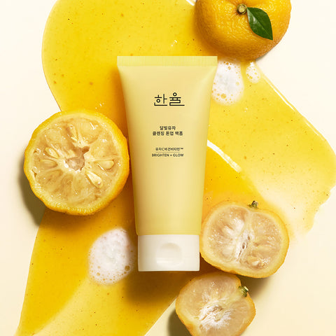 Hanyul Yuja Cleansing Tone Up Pack Foam 120ml
