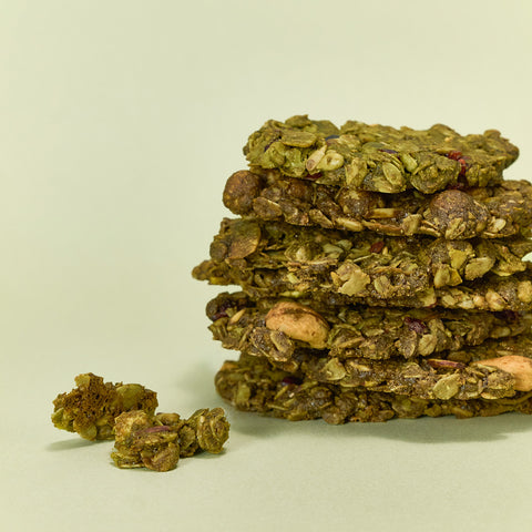 OSULLOC Matcha Granola Cookies (2-pack, 120 g)