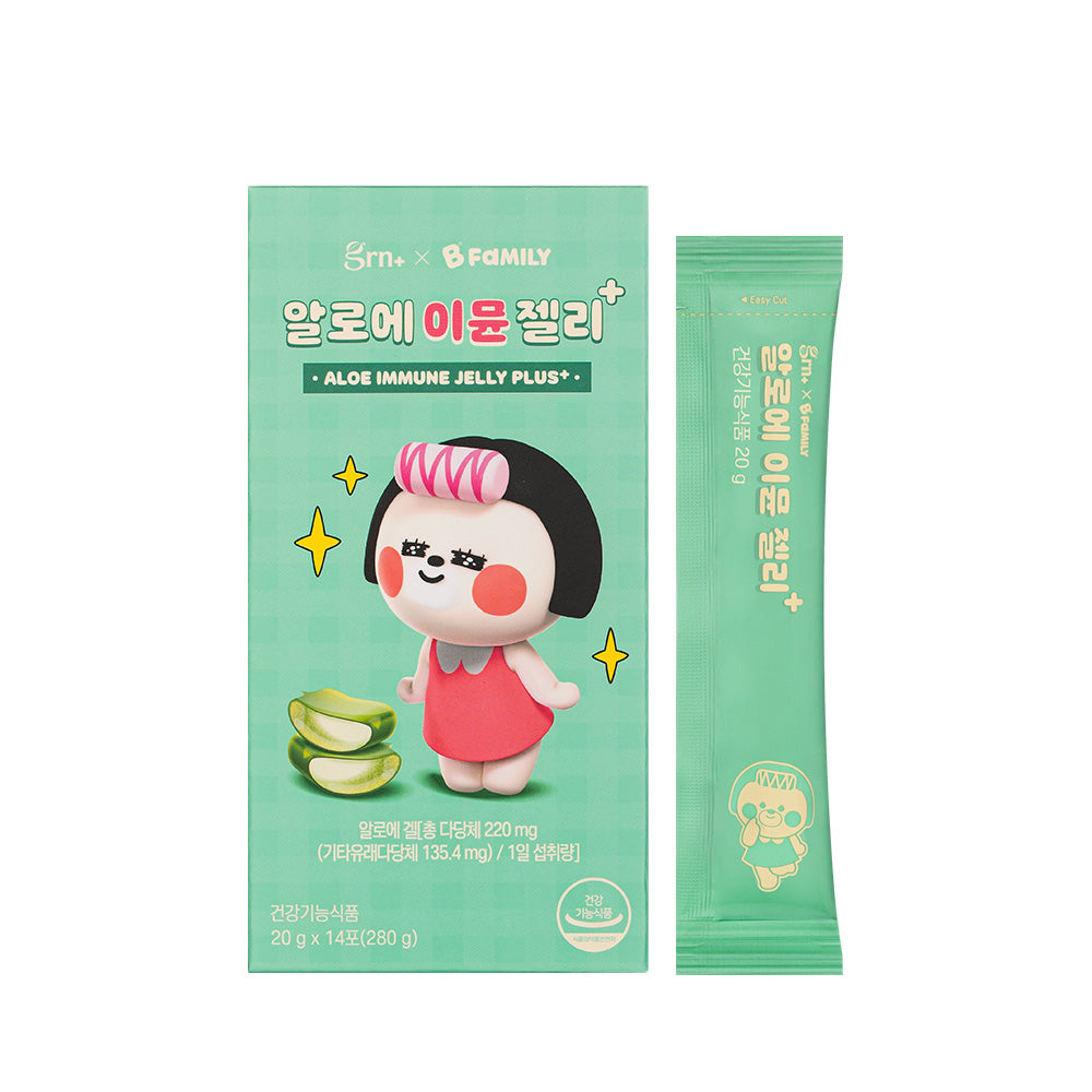 GRN Aloe Immune Jelly Gel 14 Sachets (1 Box)