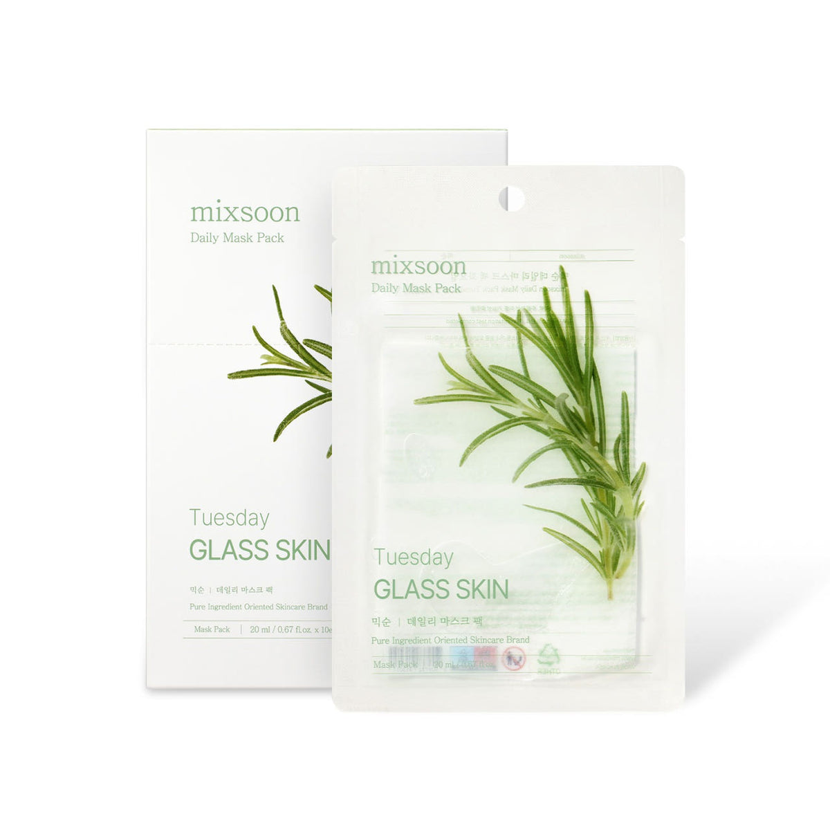 Mixsoon Daily Mask Pack Tuesday 25ml 10sheets