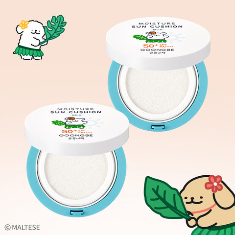 Goongbe Moisture Sun Cushion Mild 14g (2 Pack)