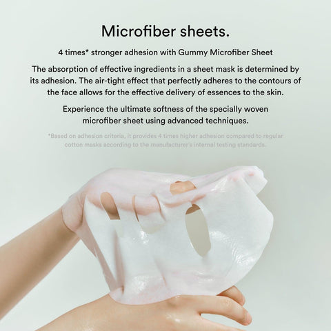 Soonsu Beauty Gummy Sheet Mask Hearleaf Sticker packaging design