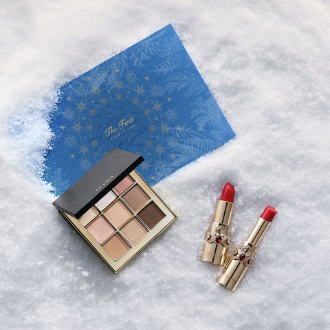 OHUI The First Geniture Lipstick & Lip Balm Duo Special 2-Set (Lipstick 3.9g + Lip Balm 3.2g + 9-Compartment Palette)