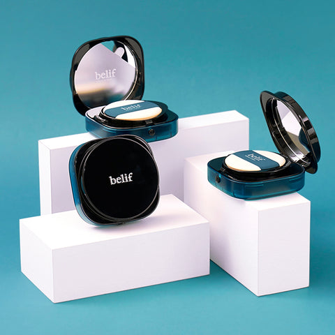 belif Stress Shooter Cica Balm Cushion No Mark BB 15g + 15g (Main + Refill)
