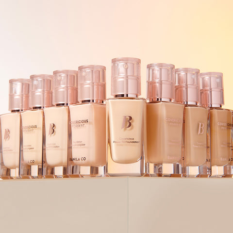 Banila Co Make-Up Booster Foundation 2-Piece Set (Power Fit Foundation + All-Day Prep Serum Base or Tone-Up Base)