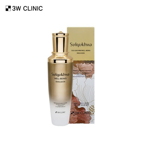 Sulqukhwa emulsion bottle and packaging with 3W Clinic branding on a white background