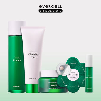 Evercell Cell Vital 3-Piece Skincare Set (Essence + Cream + Cleansing Foam)