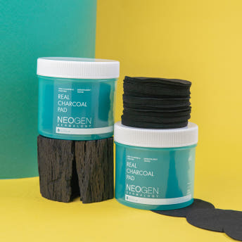 Neogen Real Charcoal Pad 150ml (60 Pads)