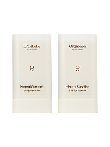 Orgabebe Mineral Baby Sun Stick (2 Pack) 20ml