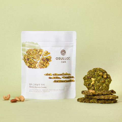 OSULLOC Matcha Granola Cookies (2-pack, 120 g)
