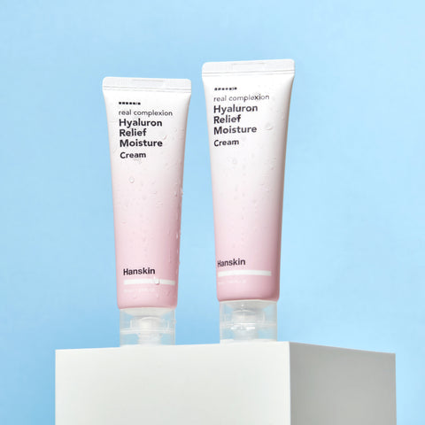 Hanskin Hyaluron Relief Moisture Cream 50ml (2 Pack)