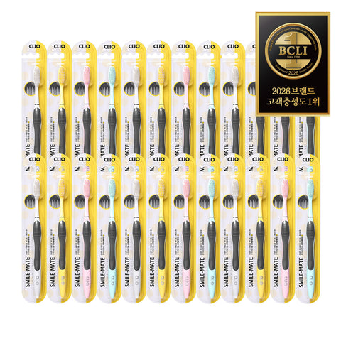 Clio Smile Mate Ultra?Fine Toothbrush 24-Pack