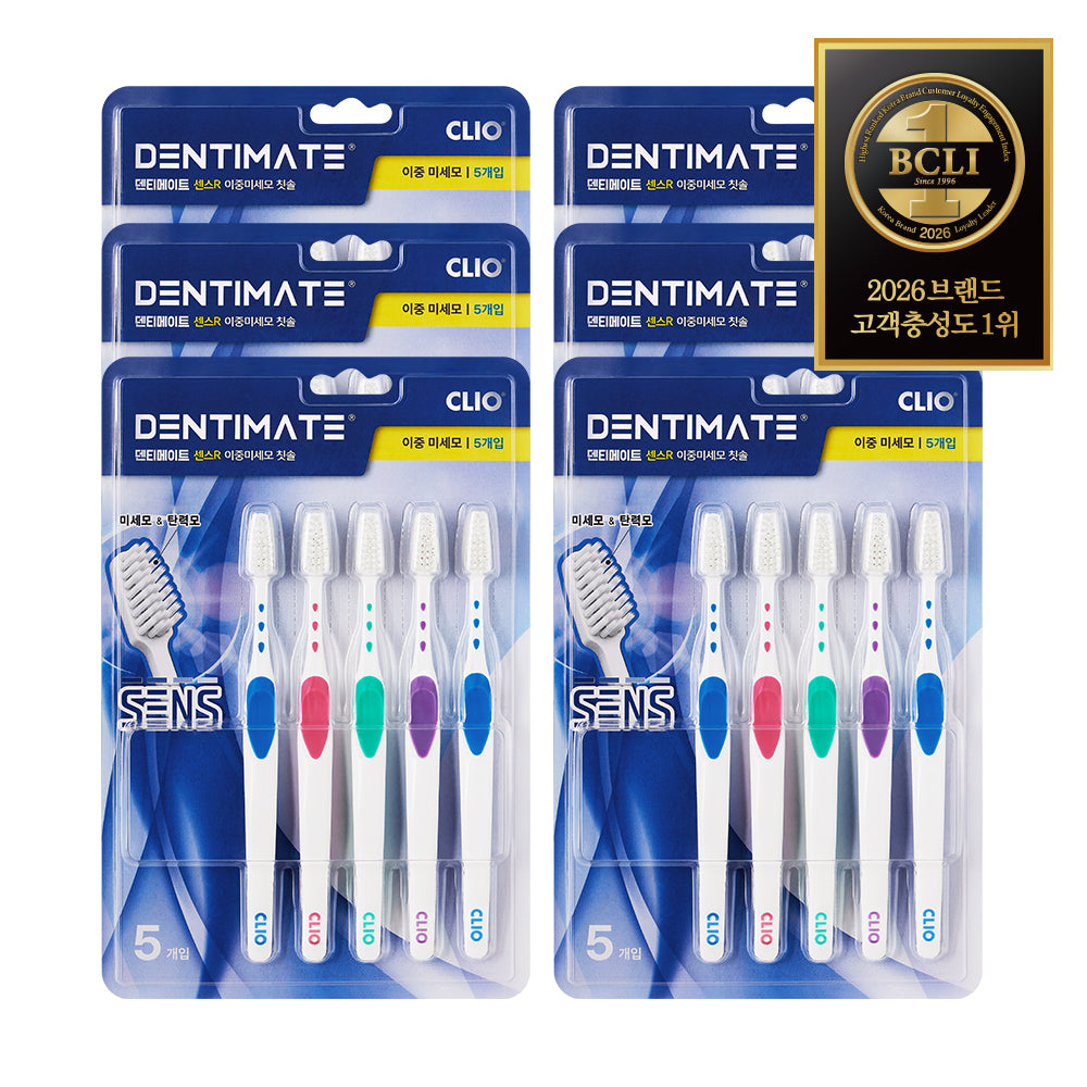 Clio Dentimate Sense R Dual-Filament Toothbrush 10pcs x 3 Set
