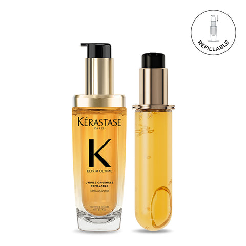 Kerastase Elixir Ultime Original Hair Oil 75ml + Refill 75ml
