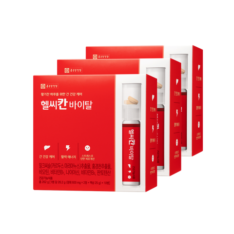 Chongkundang Health Healthycan Vital 3-Pack (26.2g x 10 capsules)