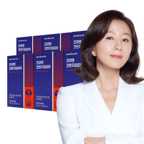 Nutrione Kim Hee-ae CoQ10 Coenzyme Q10 500 mg 30 Capsules (6 Pack)