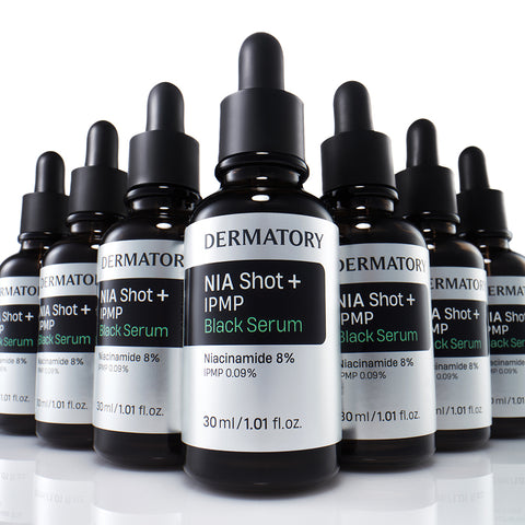 Dermatory Nia-Shot IPMP Trouble Black Serum 30ml (with 2 Hyal-Shot Ampoule Cream Sachets)