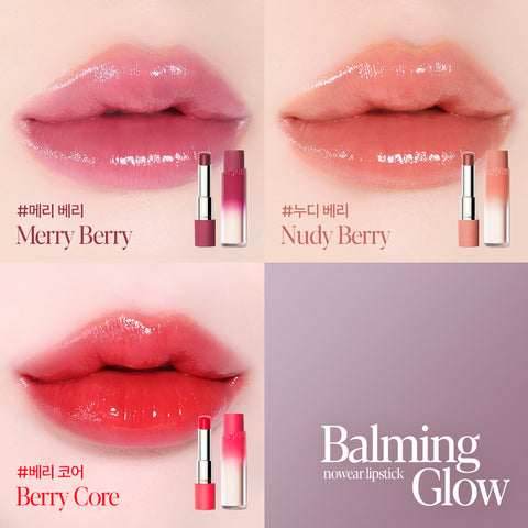 Espoir Nowear Lipstick Baming Glow 3g (2 pack)