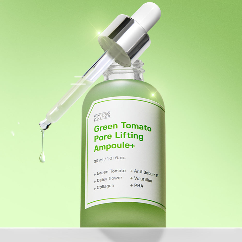 Sungboon Editor Green Tomato Hyaluronic Pore-Reducing Ampoule 30ml