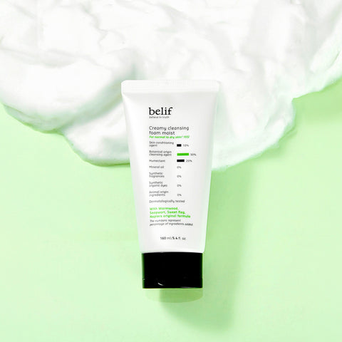 belif Creamy Cleansing Foam Moist 160ml