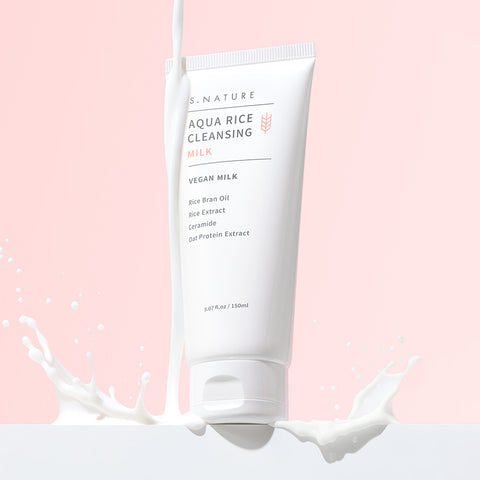 S.Nature Aqua Rice Cleansing Milk 280ml+150ml Set
