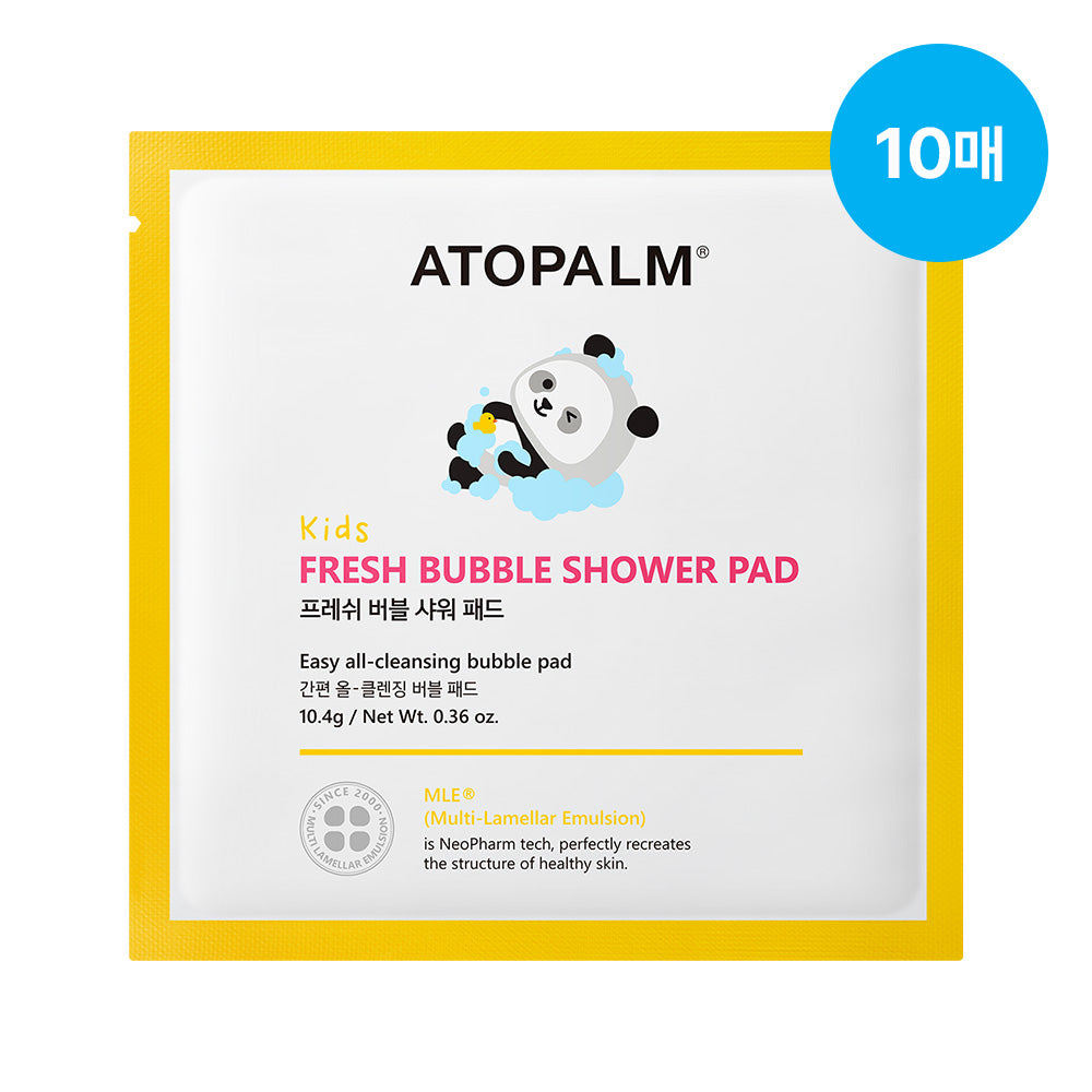 Atopalm Kids Fresh Bubble Shower Pad 5P (2 Pack)