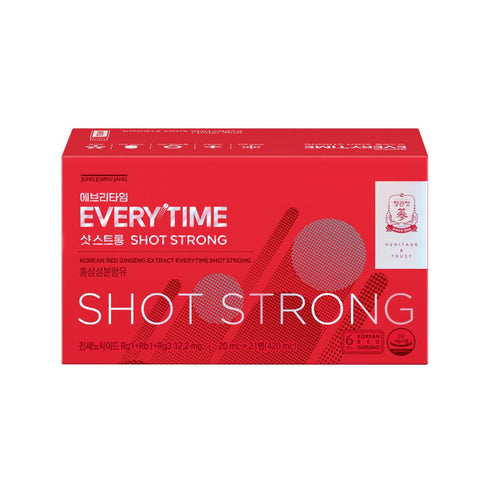 JungKwanJang Everytime Shot Strong 20ml x 21 Bottles