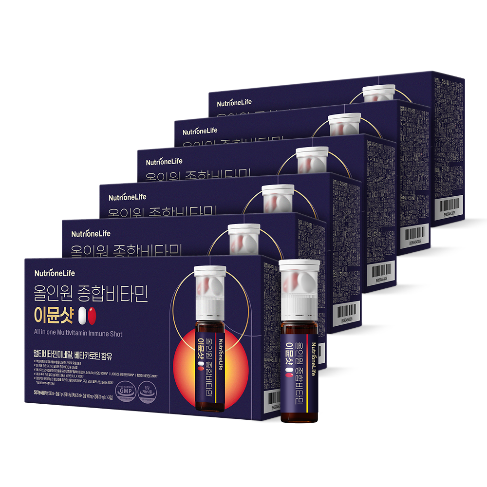 Nutrione All-in-One Multivitamin Immune Shot 14-count (6 Pack)