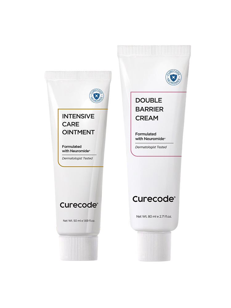 CureCode Double Barrier Moisture Duo (Cream 80ml + Ointment)