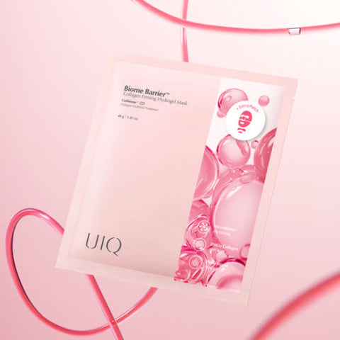 UIQ Biome Barrier Collagen Firming Hydrogel Mask 10 Sheets (+1 Free)