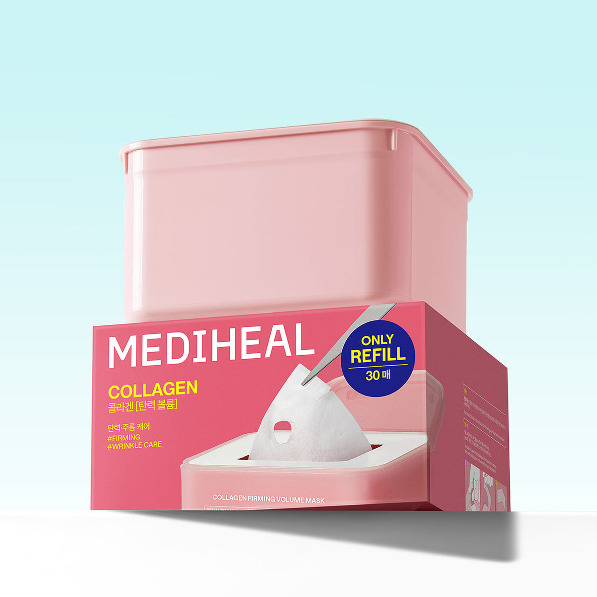 Mediheal Derma365 Pull-Out Mask Refill (Collagen, 30 Sheets)