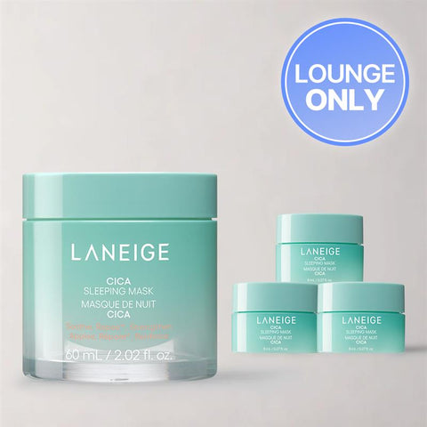 Laneige Cica Sleeping Mask 60ml (Renewal) + 8ml x3