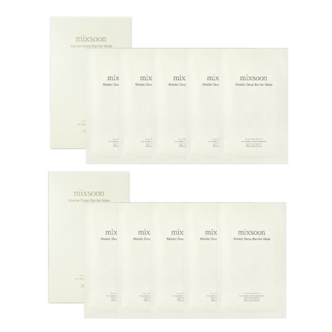 Mixsoon Master Deep Barrier Mask 5 Sheets (2 Pack)